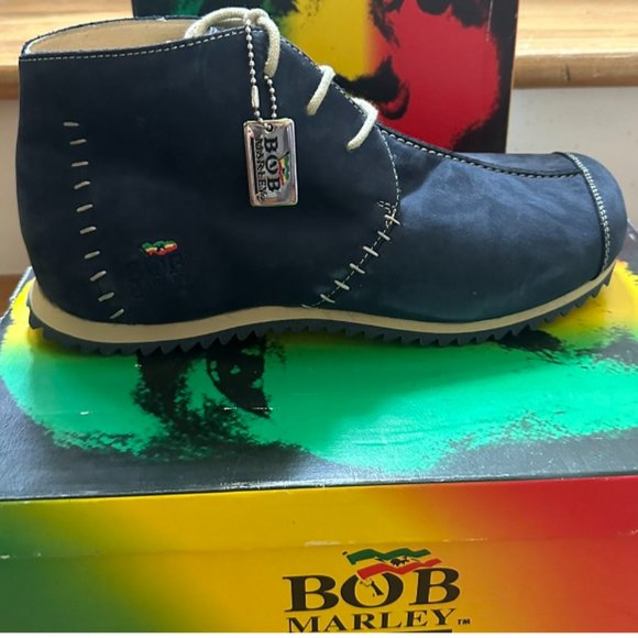 Men's Bob Marley Genuine Leather Upper #BM2003-16R Size 9. Good Condition $120 - Picture 10 of 10